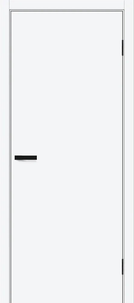 Фото Межкомнатная дверь Браво-0.П White Silk BR5494