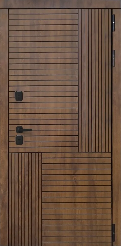 Фото Дверь ДвериПРО Авеста Без фрезеровки Дуб пацифик горизонт DPRO195678